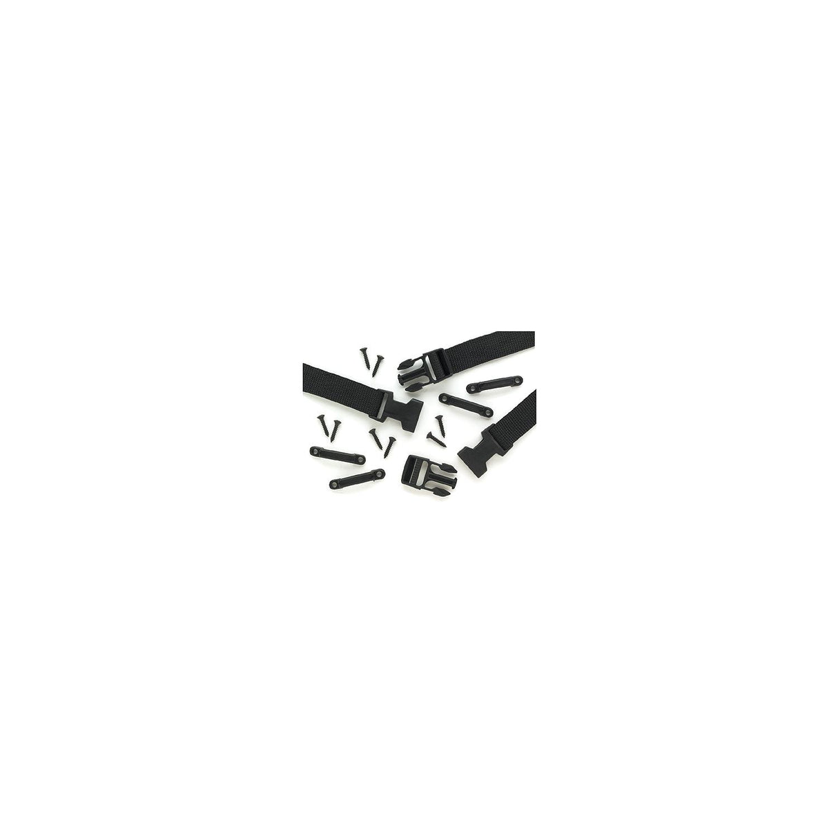 Seachoice Dual-Strap Fuel Tank Hold Down Kit w/ Fasteners and Deck Fittings