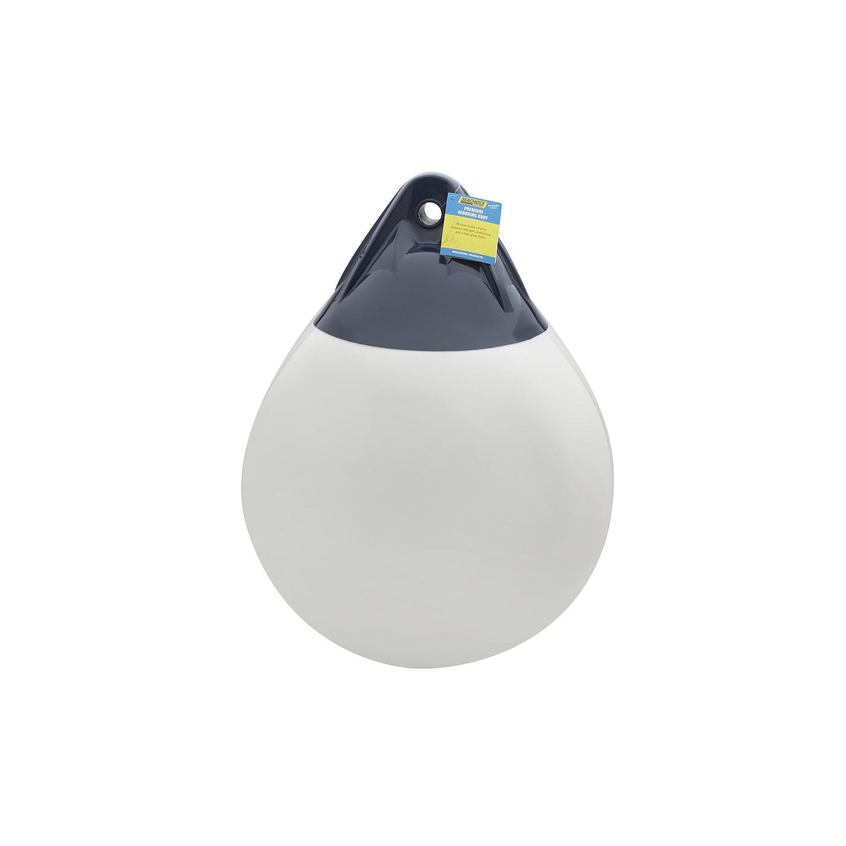 Seachoice 79248 Premium Mooring Buoy, 20 In., White, Commercial