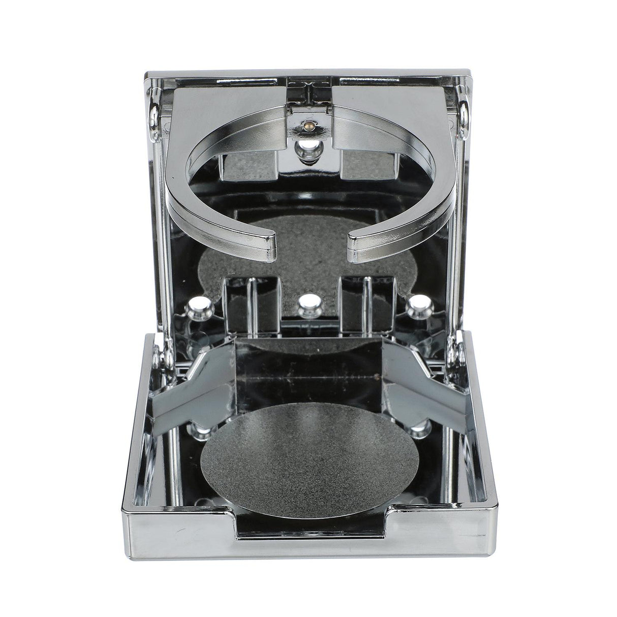Seachoice Folding and Adjustable Drink Holder, Chrome Plated