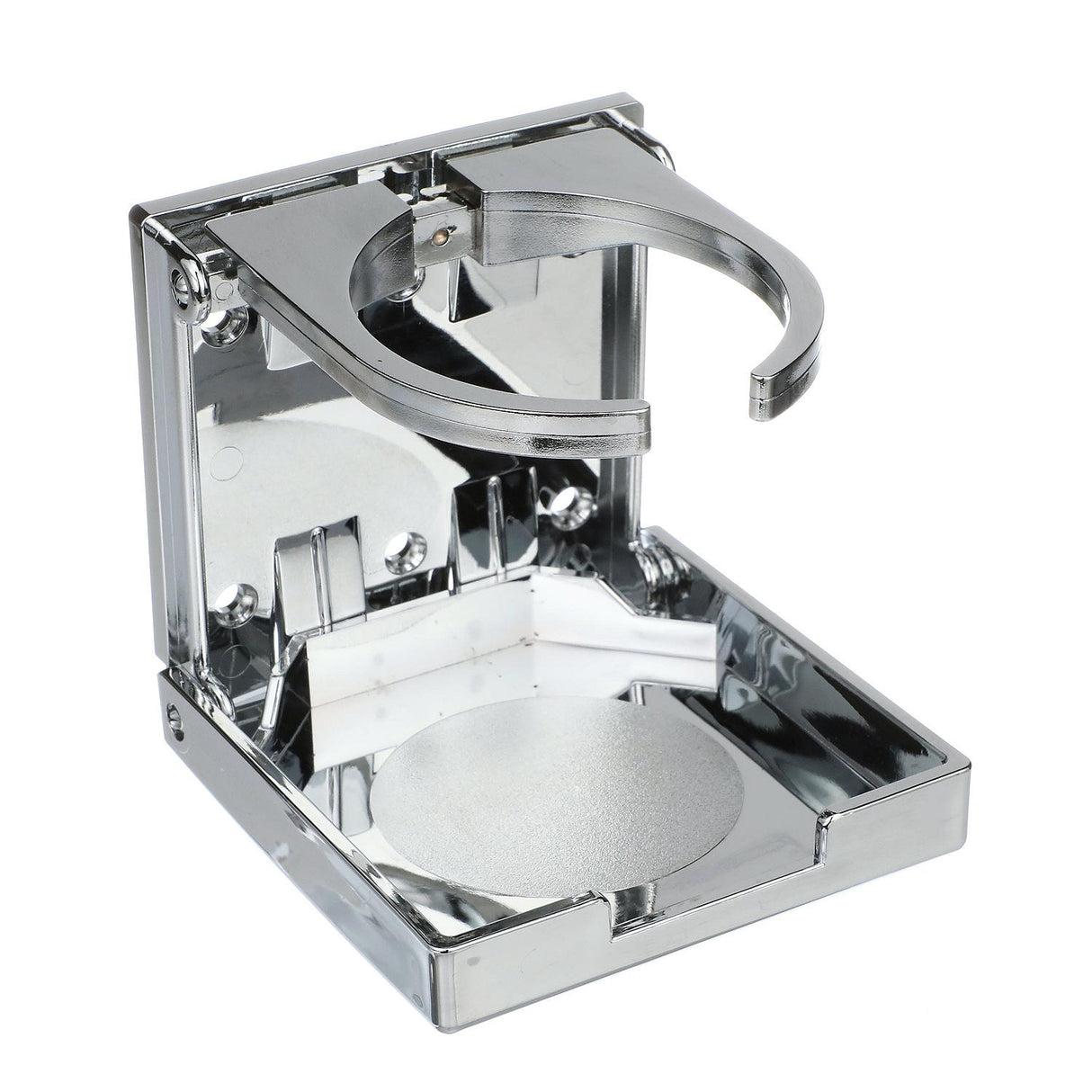 Seachoice Folding and Adjustable Drink Holder, Chrome Plated