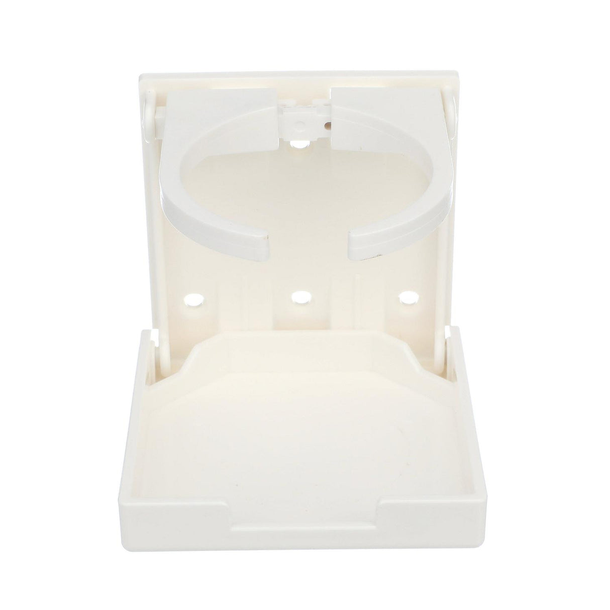 Seachoice Folding Drink Holder, Adjustable, Boat, White