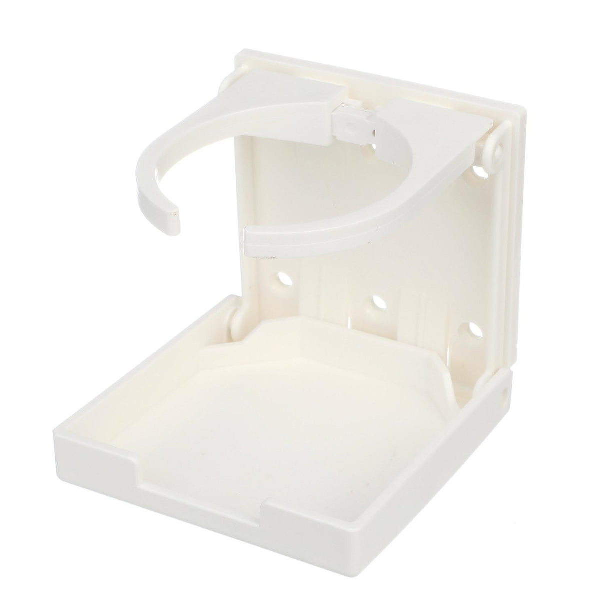 Seachoice Folding Drink Holder, Adjustable, Boat, White