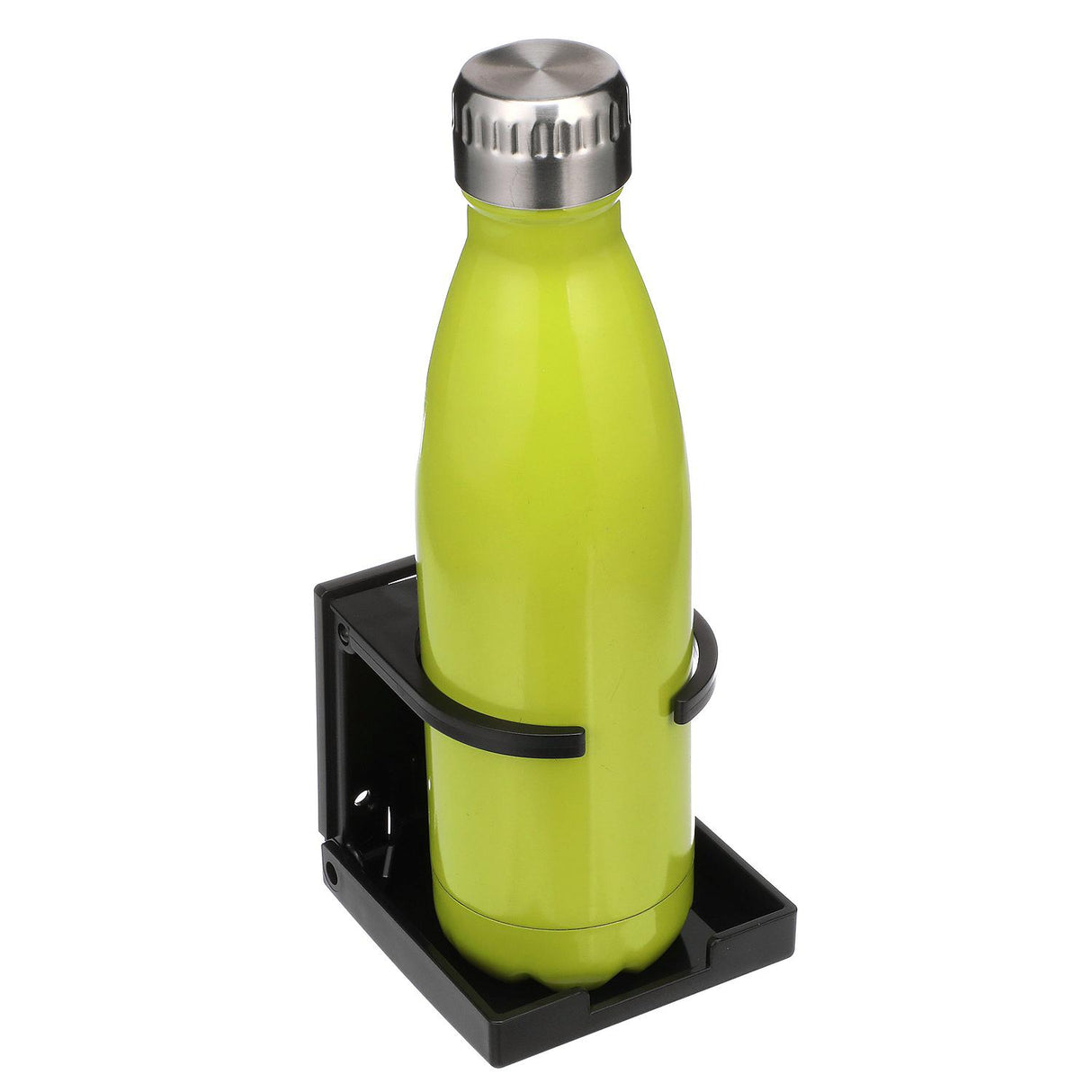 Seachoice Folding Drink Holder, Adjustable, Boat, Black