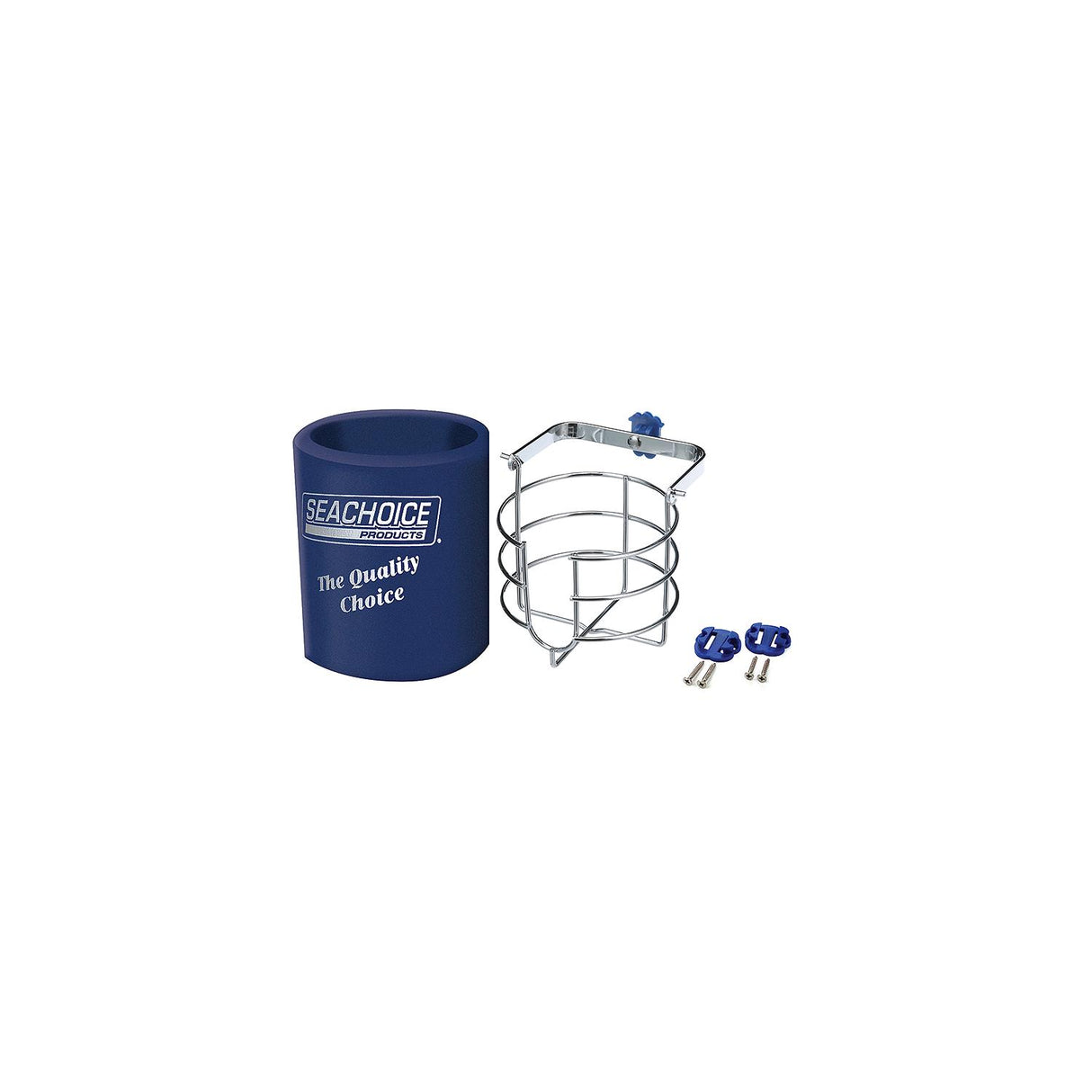 Seachoice Boat Beverage Holder, Thermal Insulator, Chrome Plated Brass
