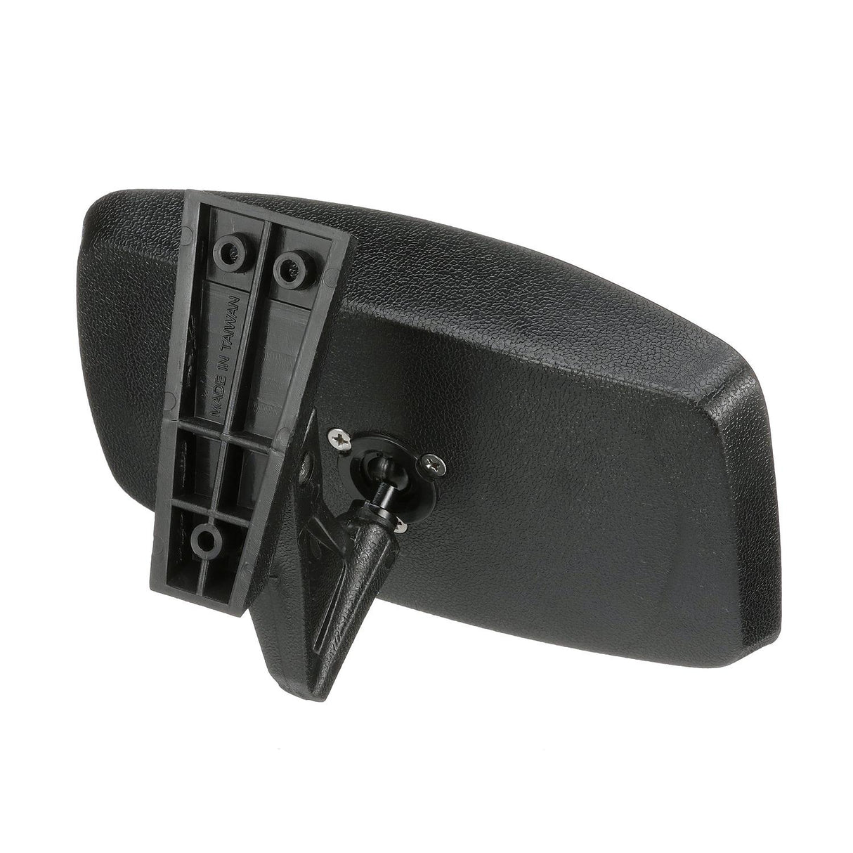 Seachoice Universal Boat Mirror, 8 in. X 4 in. Convex Safety Glass, Black ABS Plastic Housing