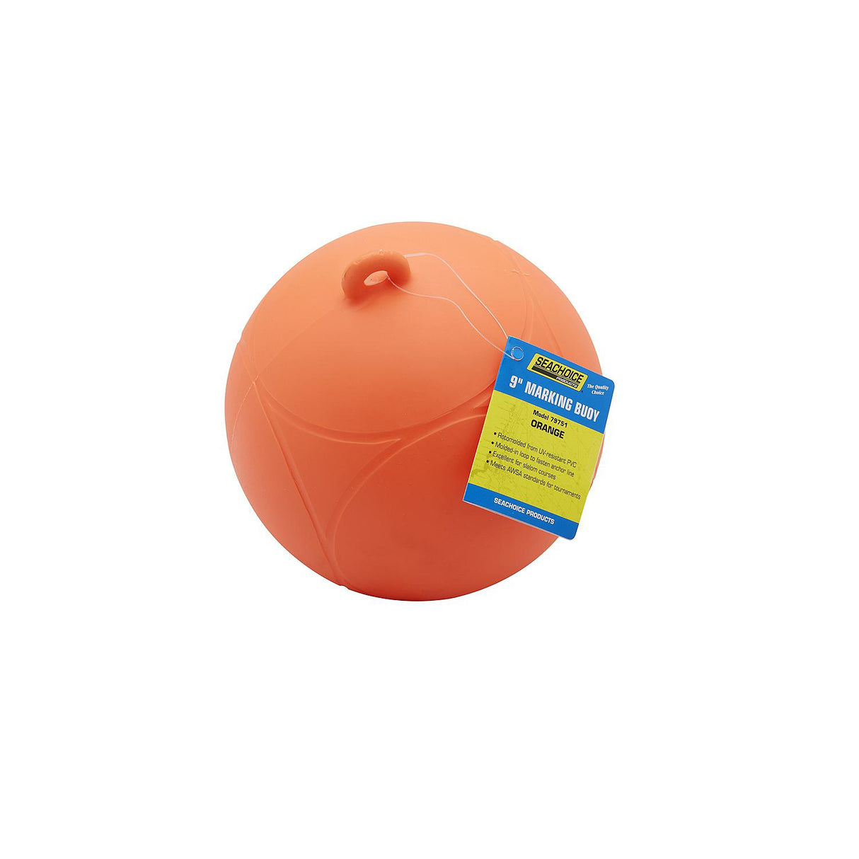 Seachoice Slalom Marking Buoy, 9 in., Orange