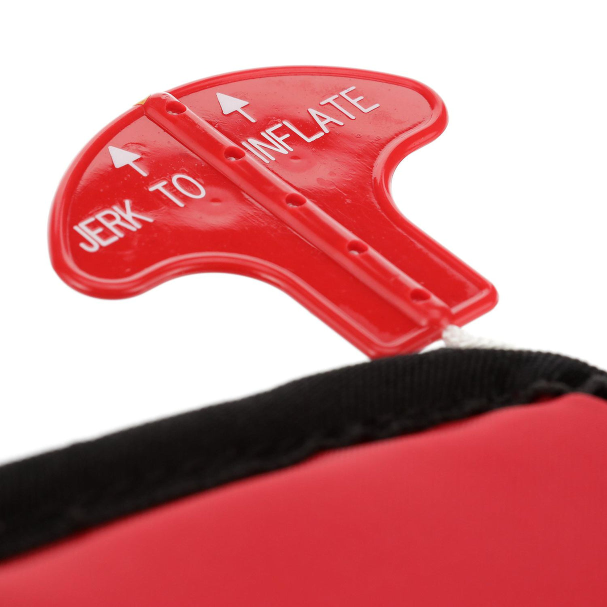 Seachoice Inflatable Personal Flotation Device (PFD), Low-Profile Life Vest, USCG Approved Type V, Adult Size, Red/Black