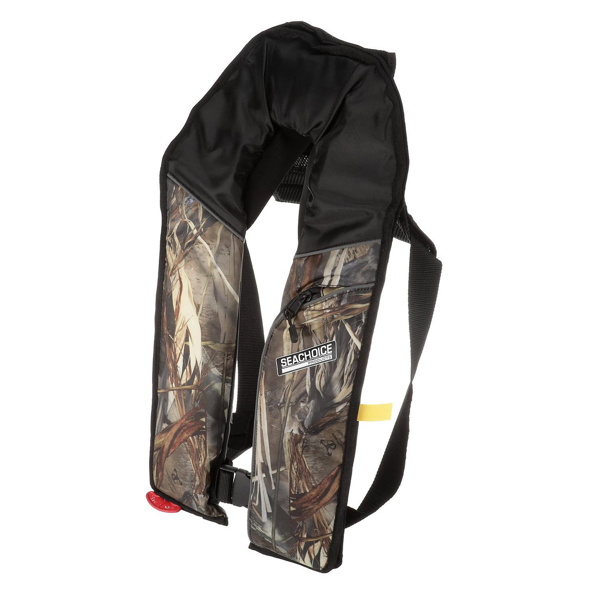 Seachoice Inflatable Personal Flotation Device (PFD), Low-Profile Life Vest, USCG Approved Type V, Adult Size, Camo