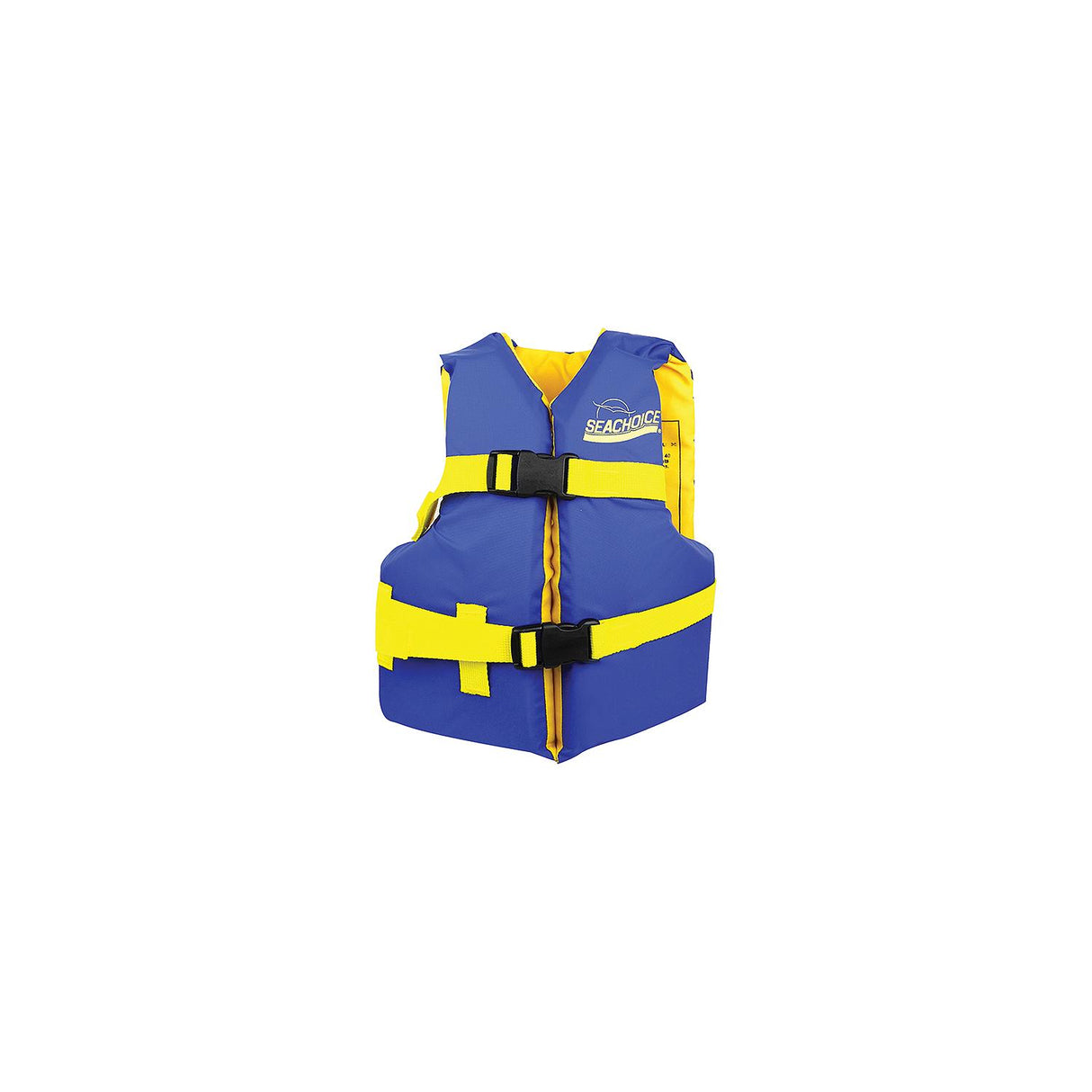 Seachoice Type III Personal Flotation Device, Blue/Yellow, For Youth