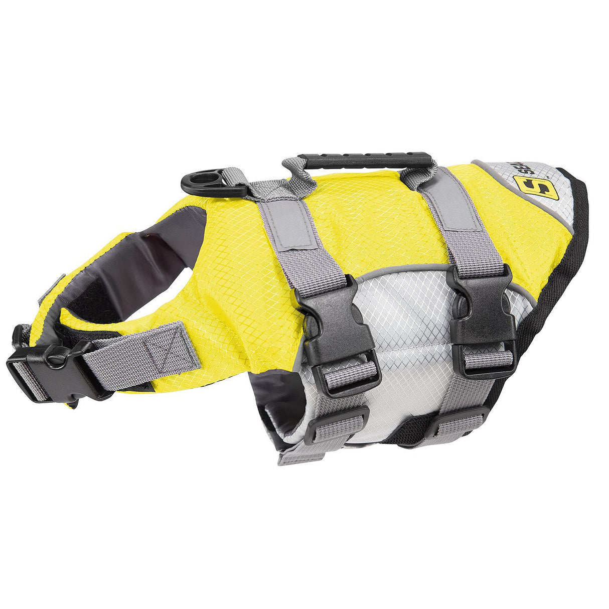 Seachoice 86291 Dog Life Jacket, Color: Yellow, Size: XS