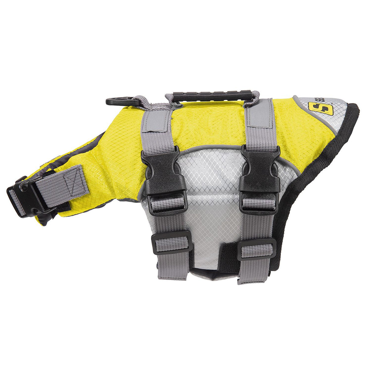Seachoice 86291 Dog Life Jacket, Color: Yellow, Size: XS