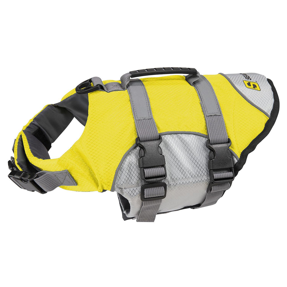 Seachoice 86292 Dog Life Jacket, Color: Yellow, Size: S