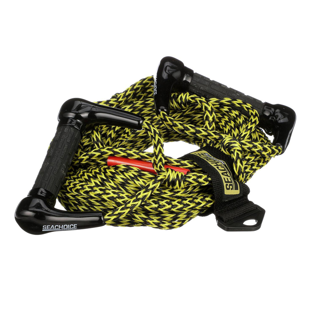 Seachoice Water Ski Rope, 75 Ft. Long, Dual 5-1/2 In. Handles w/ Textured Rubber Grips