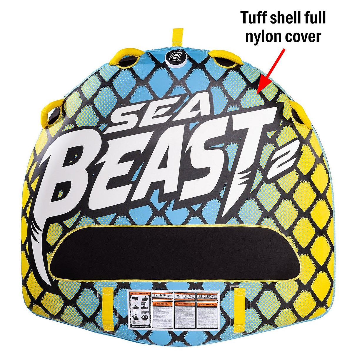Seachoice 86921 Sea Beast Deck Tube, Reinforced Towing System, 60 In. X 56 In.