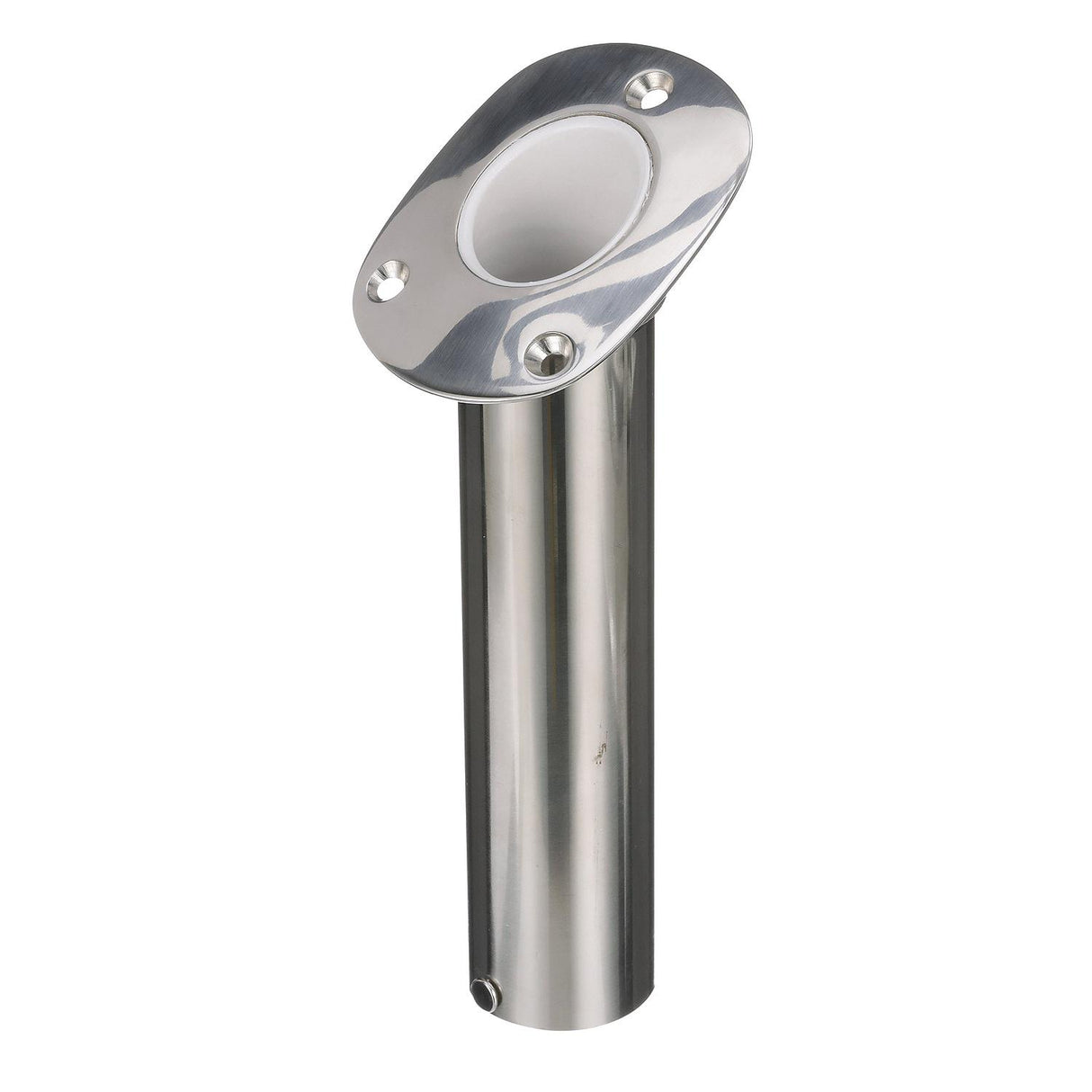 Seachoice Fishing Rod Holder, Cast Stainless Steel, 30 Degree Gunnel Mount