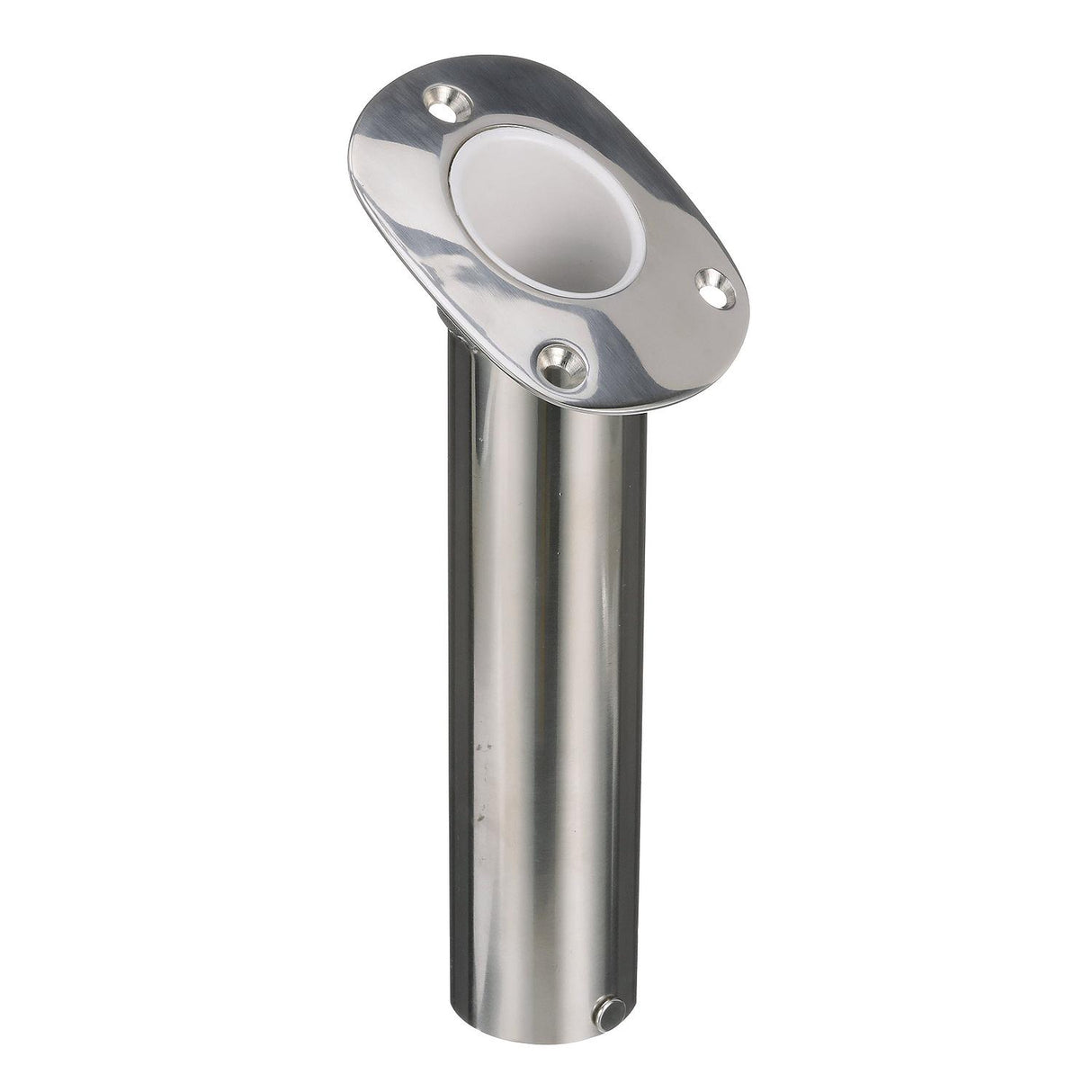 Seachoice Fishing Rod Holder, Cast Stainless Steel, 30 Degree Gunnel Mount