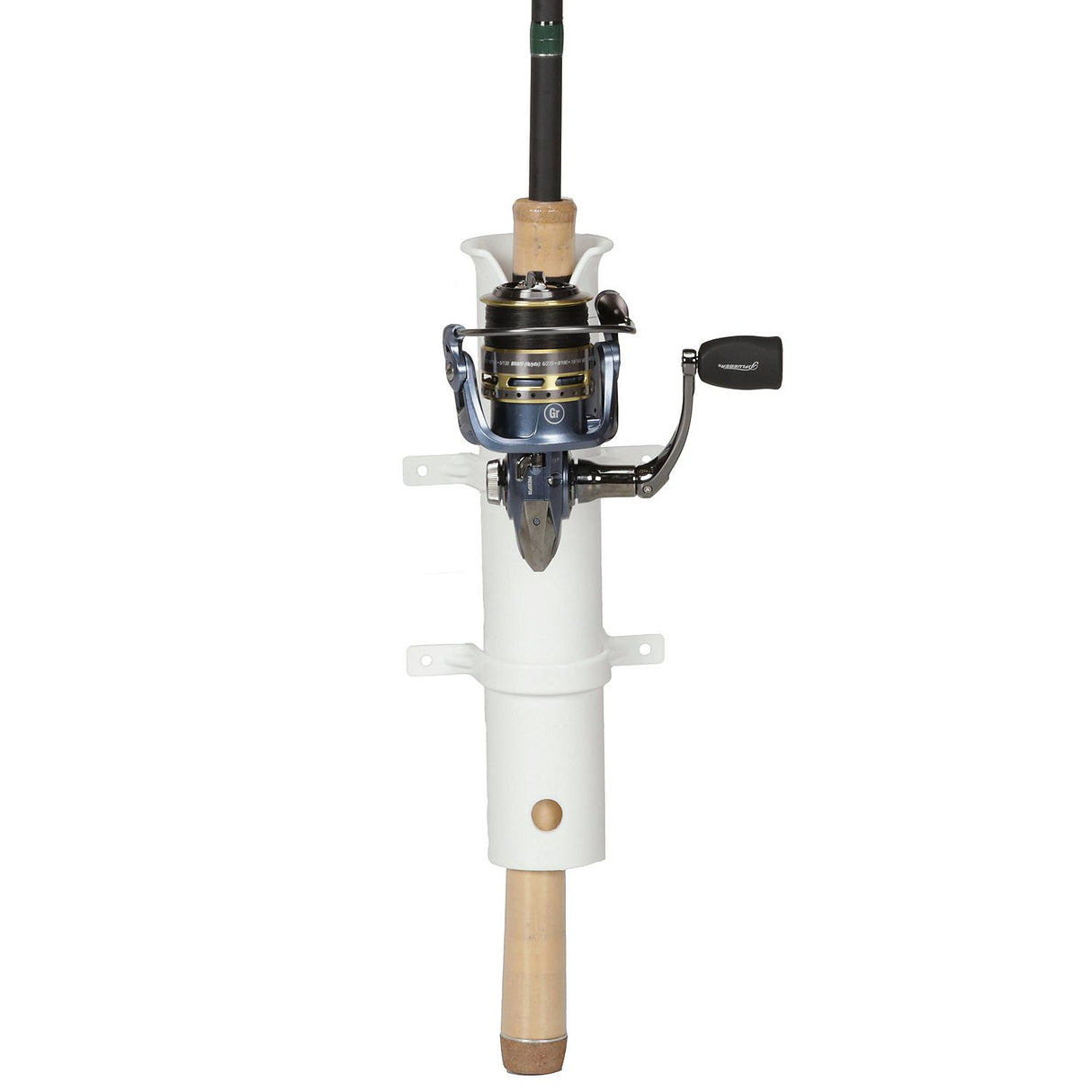 Seachoice Side Mount Rod Holder, PVC, White