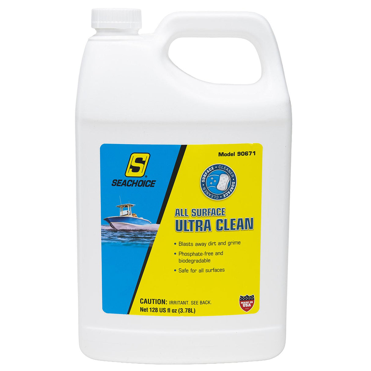 Seachoice 90671 Ultra Clean All-Purpose Boat Cleaner, 128 Ounce