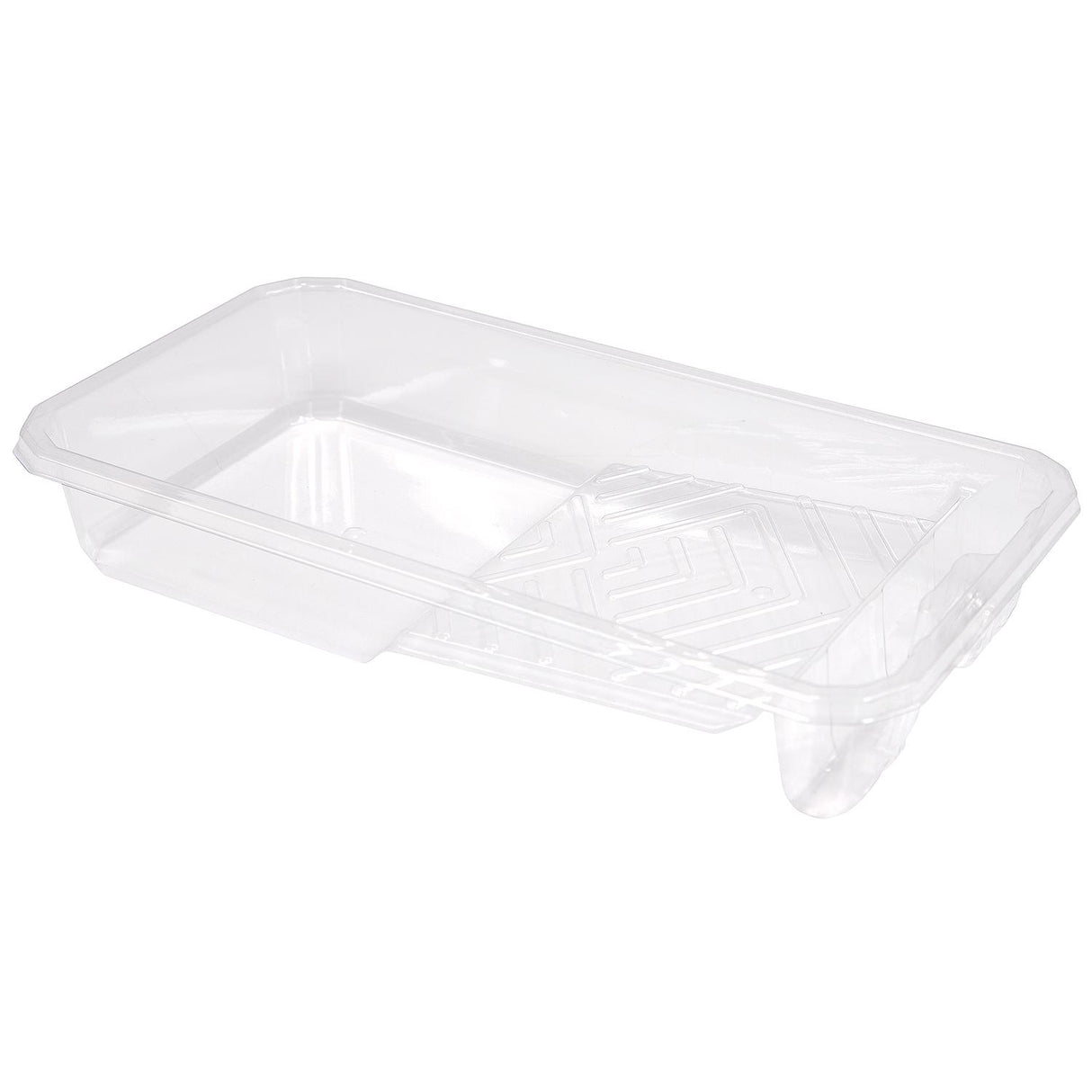 Seachoice 92222 Plastic Paint Tray Liner 5-Pack, 4 Inch, Clear