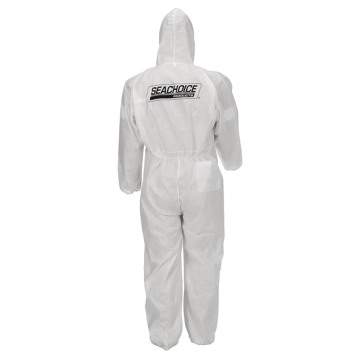 Seachoice 93131 SMS Breathable Disposable Paint Suit With Hood