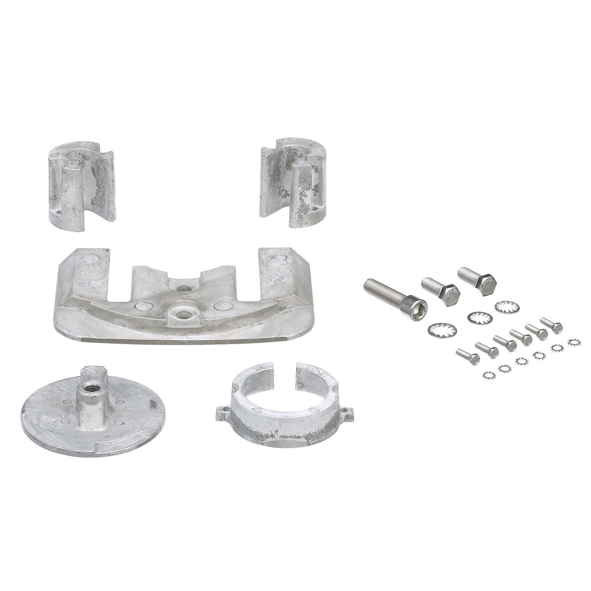 Seachoice 95051 Anode Kit, Mercruiser Bravo One, Magnesium, Fresh Water Use, Cadmium-Free, Environmentally Friendly