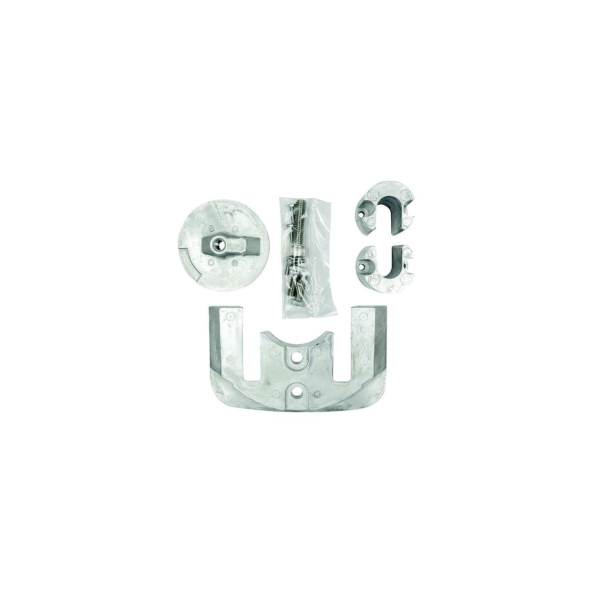Seachoice 95061 Anode Kit, Mercruiser Bravo II (1989-Present)/III (1989-2003), Aluminum, Cadmium-Free, Environmentally Friendly