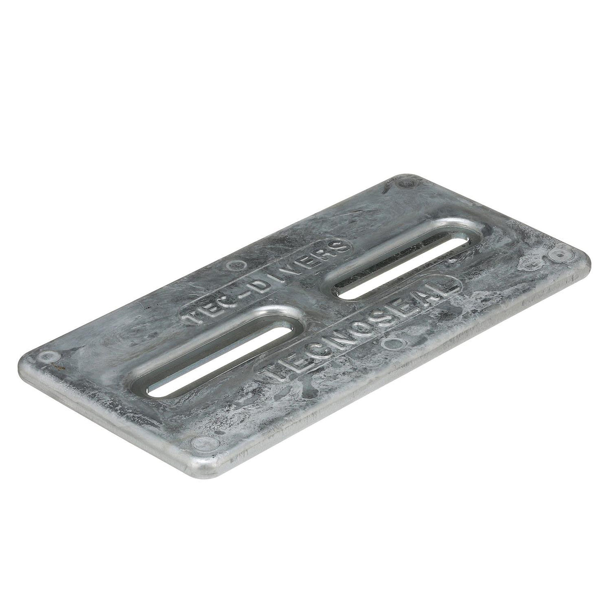 Seachoice Hull Plate Anode, Aluminum, 12 in. X 5 in. X 1/2 in.