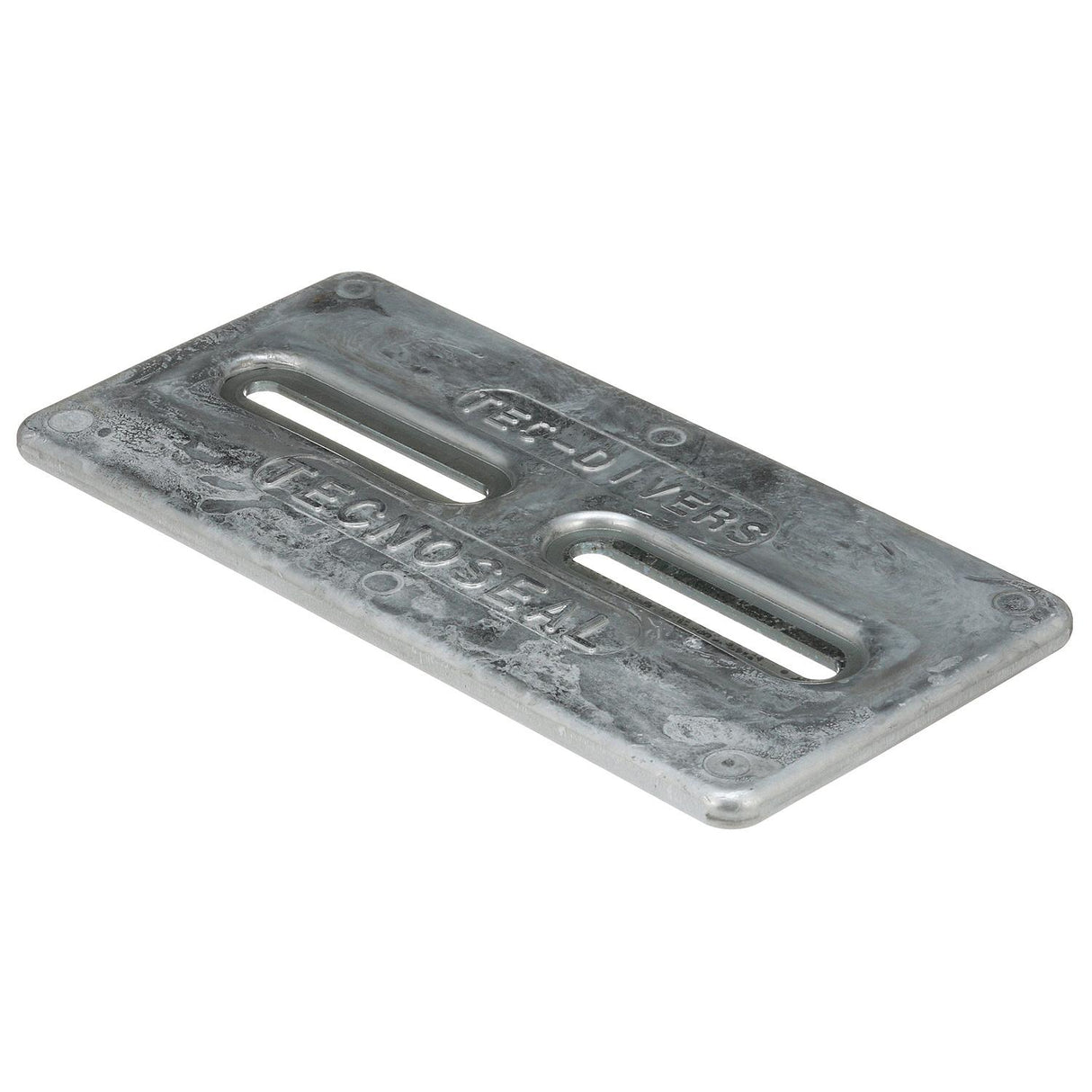 Seachoice Hull Plate Anode, Aluminum, 12 in. X 5 in. X 1/2 in.