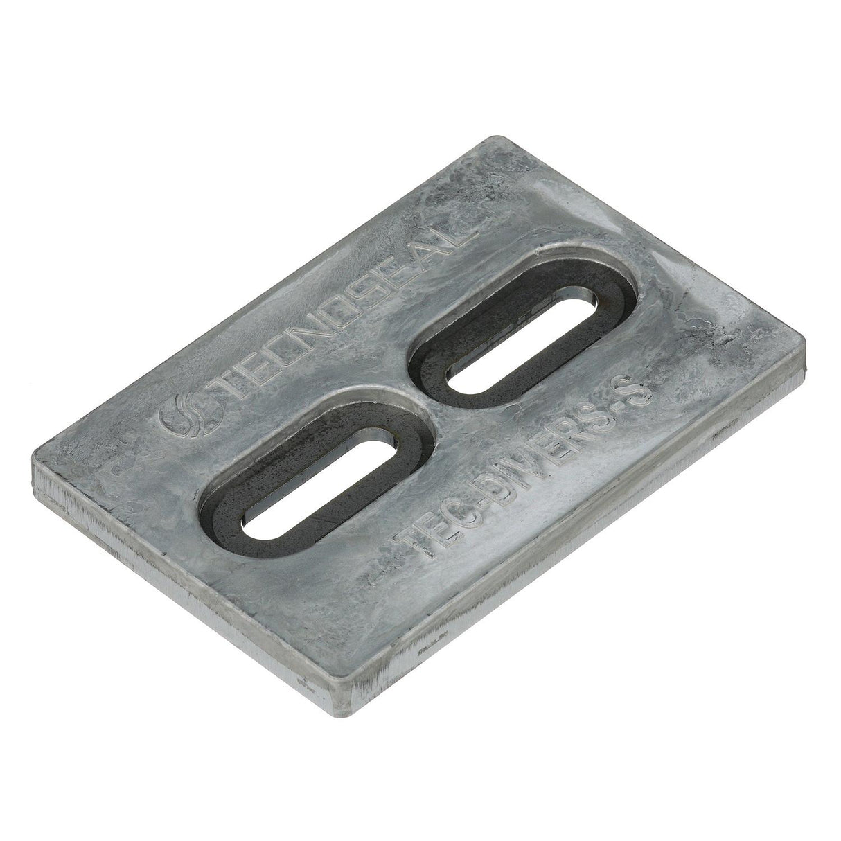 Seachoice Hull Plate Anode, Magnesium, Fresh Water Use, 6 in. X 4 in. X 1/2 in.