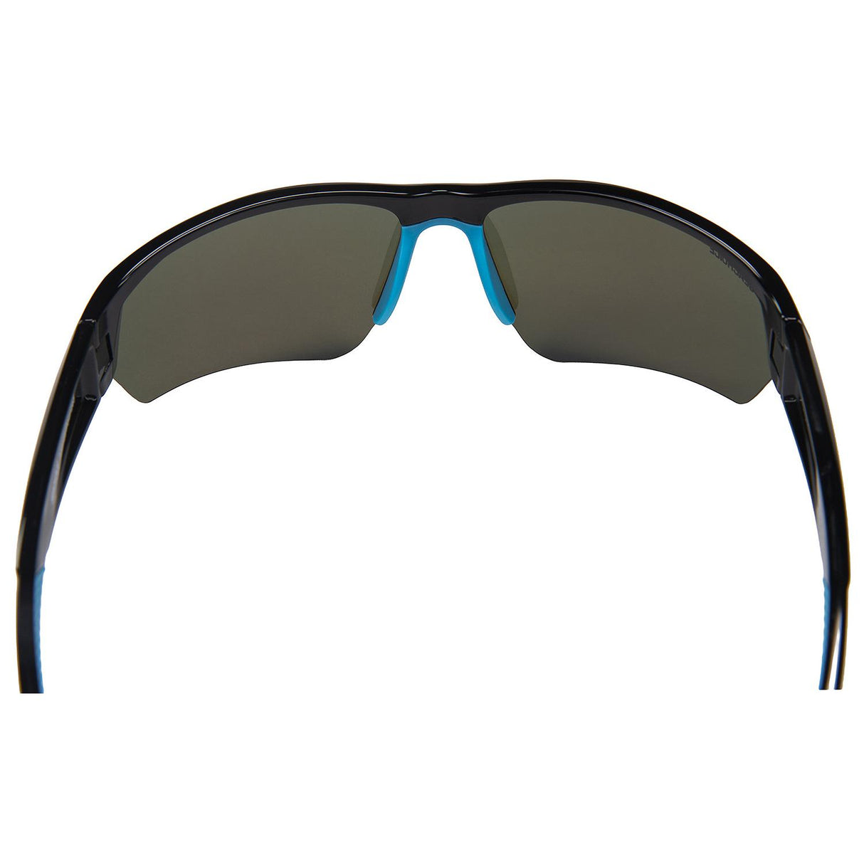 Seachoice 98820 "Atlantis" Polarized Sunglasses, Frame: Shiny Black, Lens: Blue Mirror