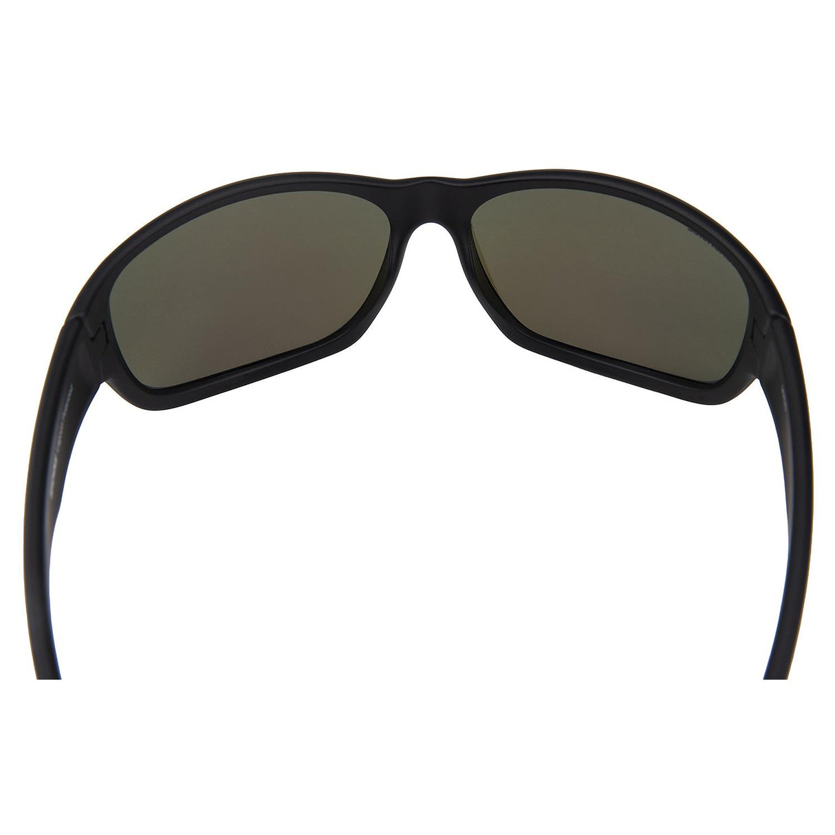Seachoice 98825 "Lagoon" Polarized Sunglasses, Frame: Matte Black, Lens: Green Mirror