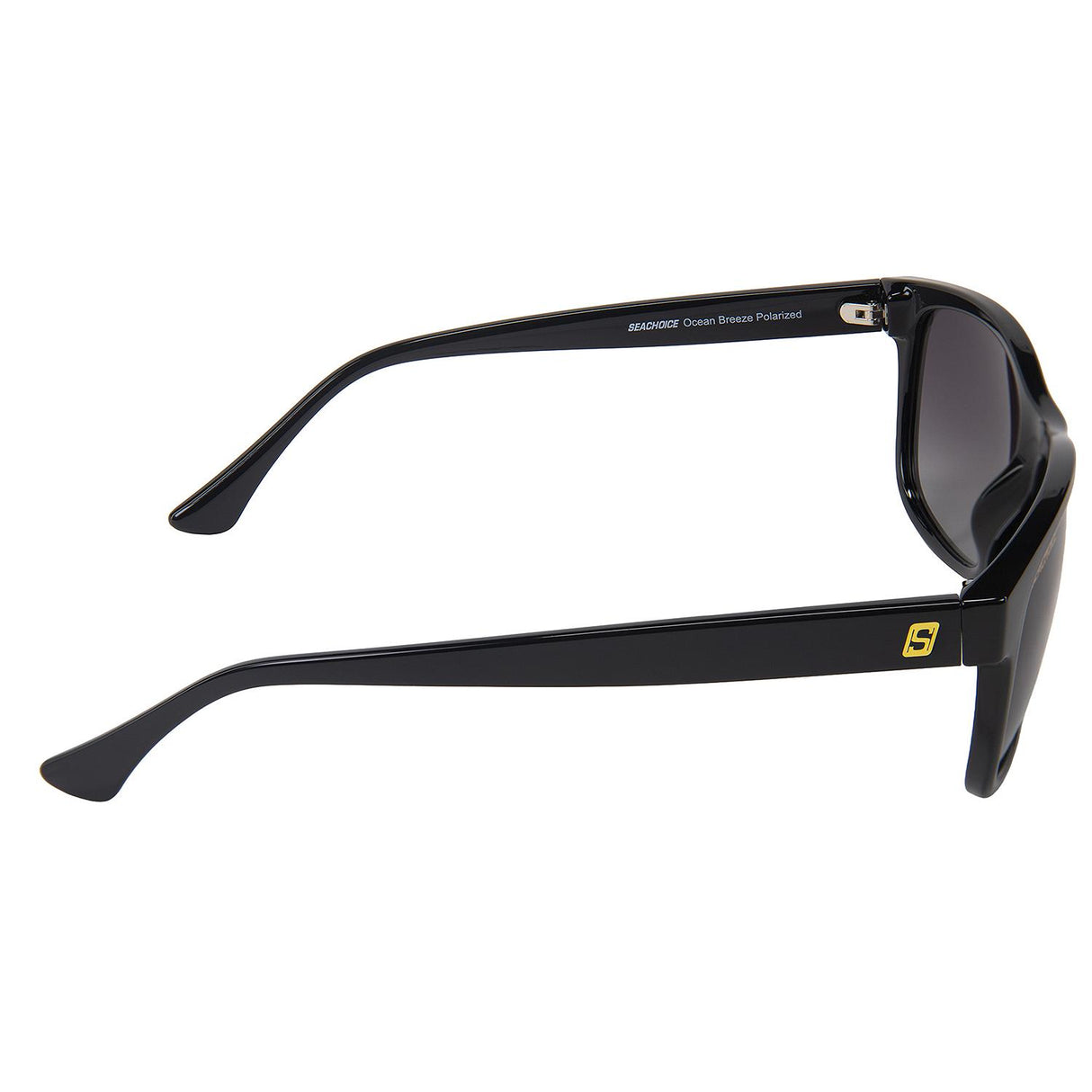 Seachoice 98832 "Oceanbreeze" Polarized Ladies' Sunglasses, Frame: Shiny Black, Lens: Smoke Gradient