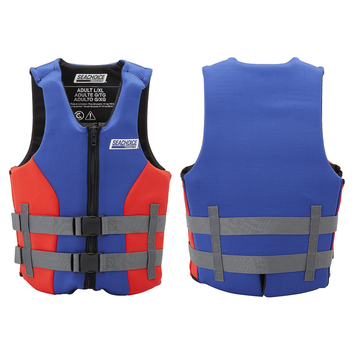 Seachoice 99502 Dual Sized Evoprene - 2XL/3XL - Blue/Red