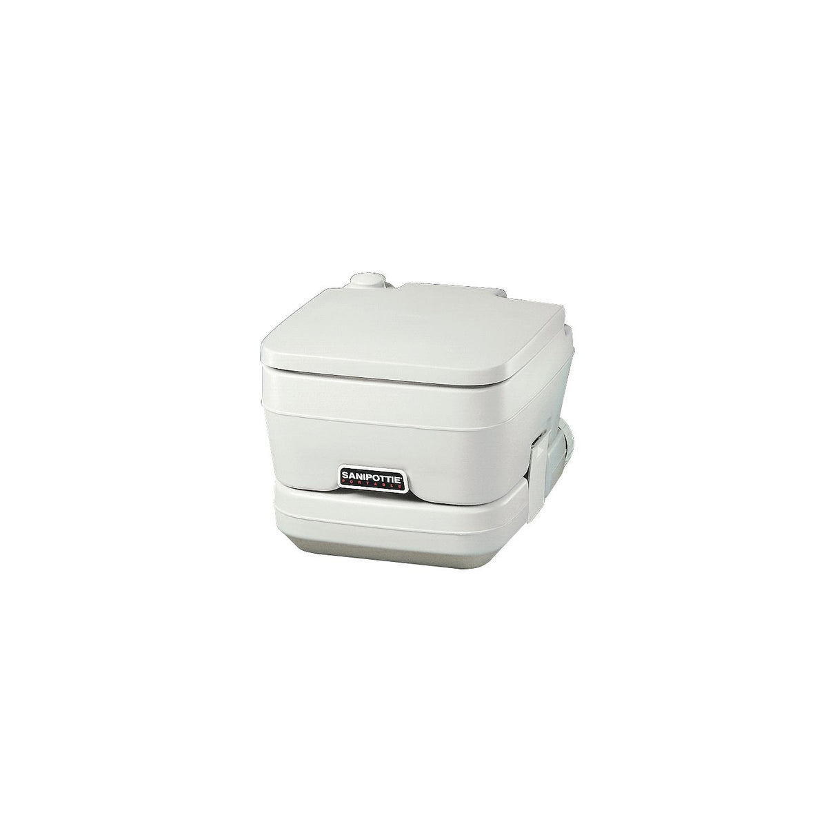 Dometic 2.5 Gallon SaniPottie 964MSD Portable Toilet With Mounting Brackets and 1.5" MSD Fittings