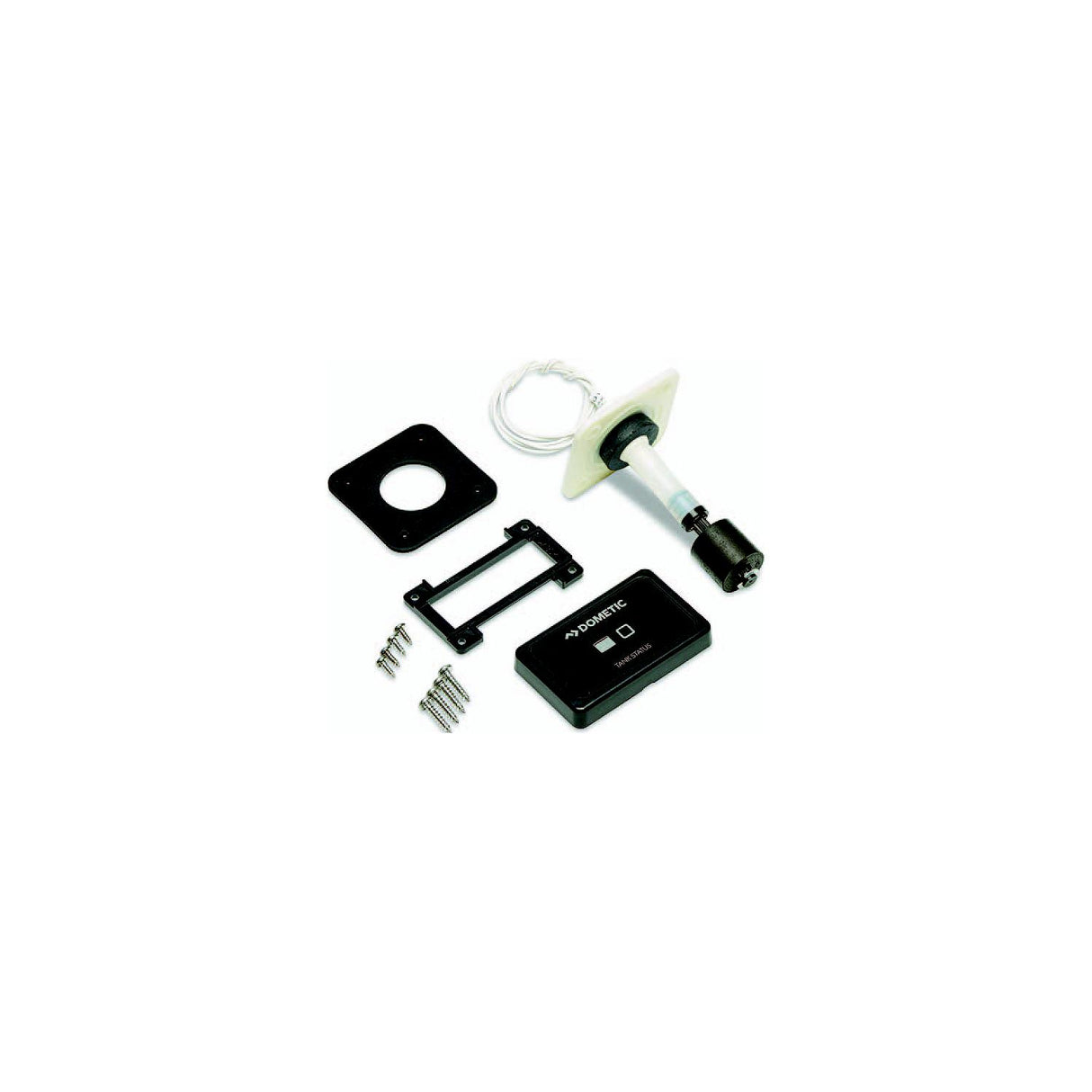 Dometic Model DTM01 1-Light Waste Tank Monitoring System Panel-Black; 1-Level Probe Cap Assembly