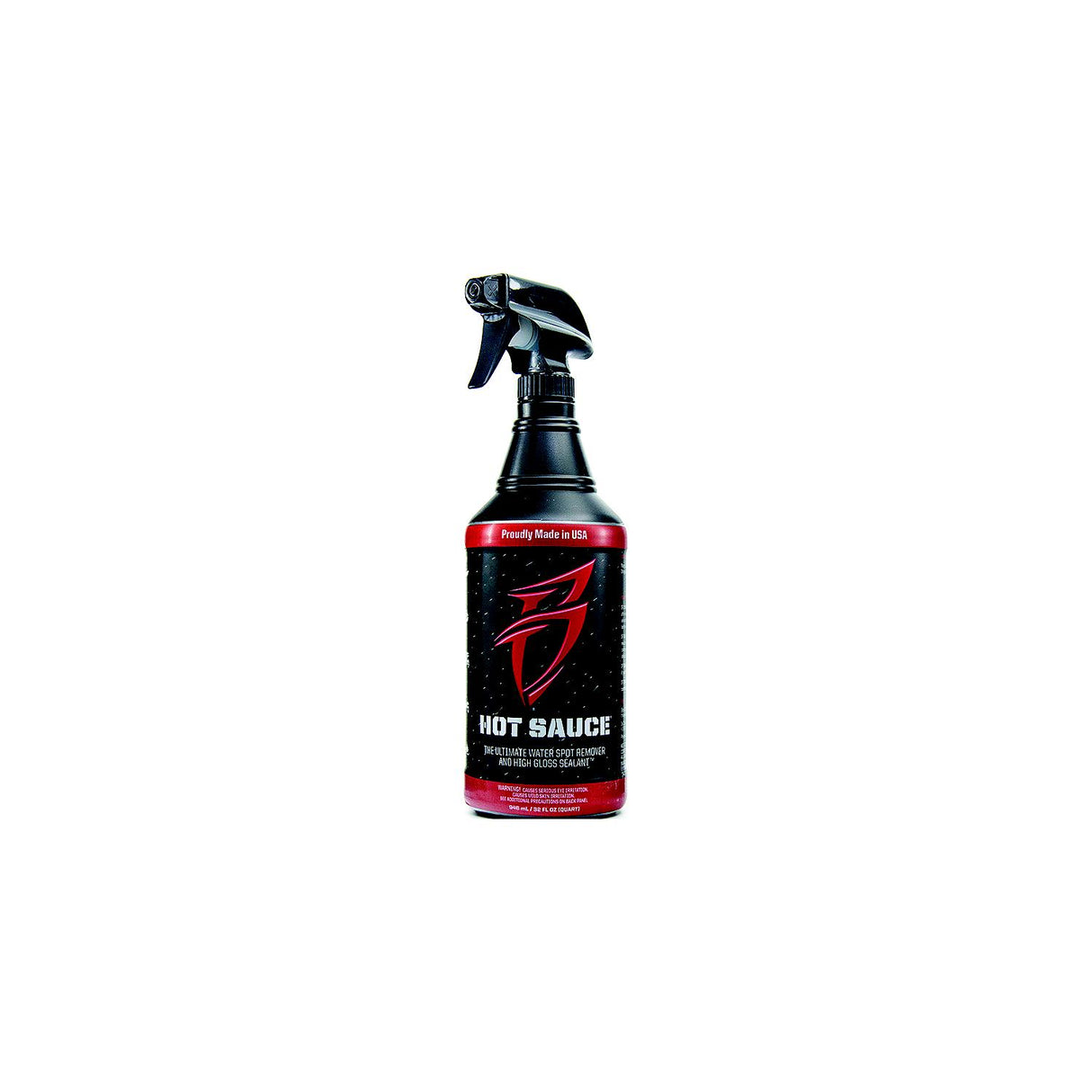Boat Bling Hot Sauce Ultimate Hard Water Spot Remover With High Gloss Wax Sealant, 32oz.