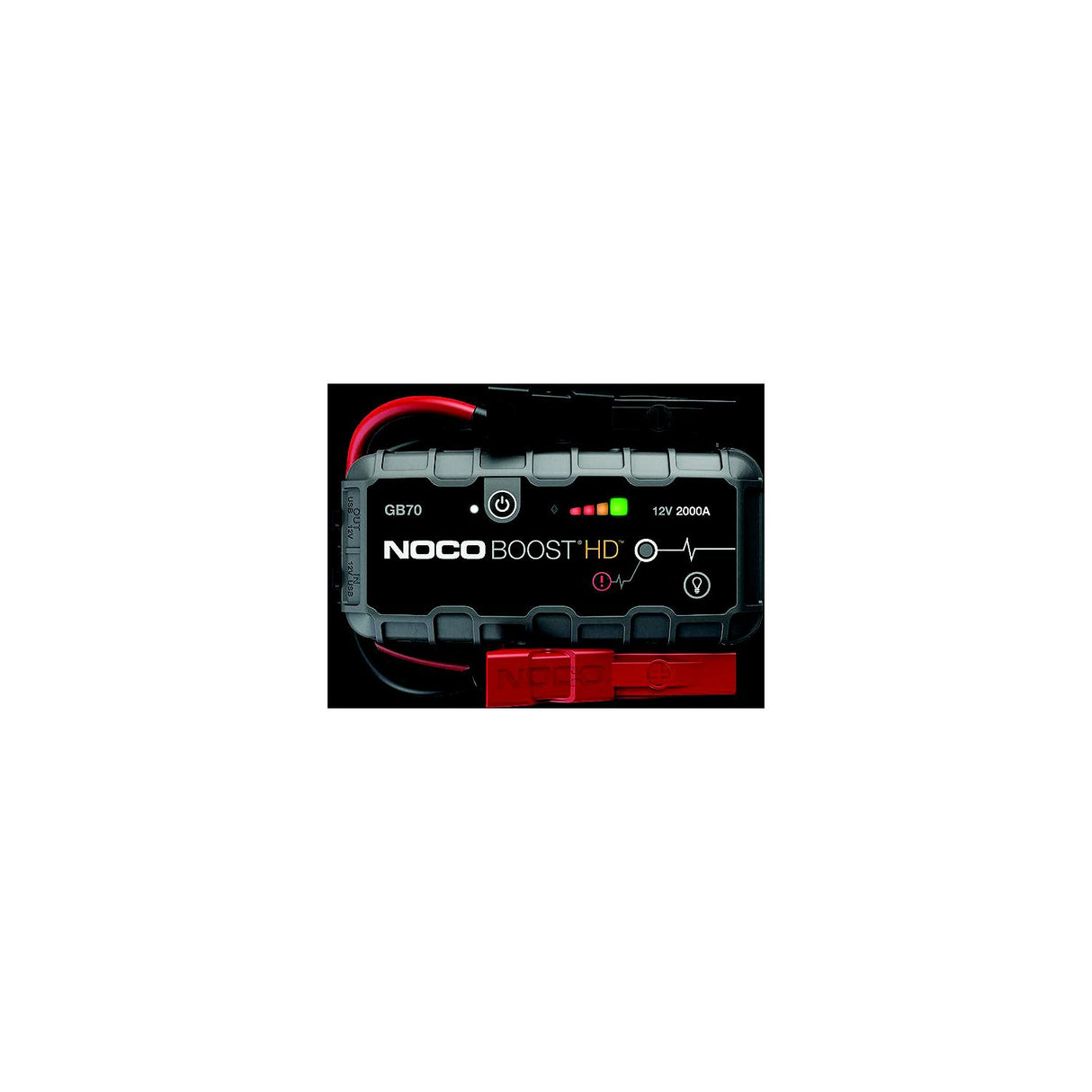 Genius GB70 Lithium Ion Jump Starter, 2000 Amps