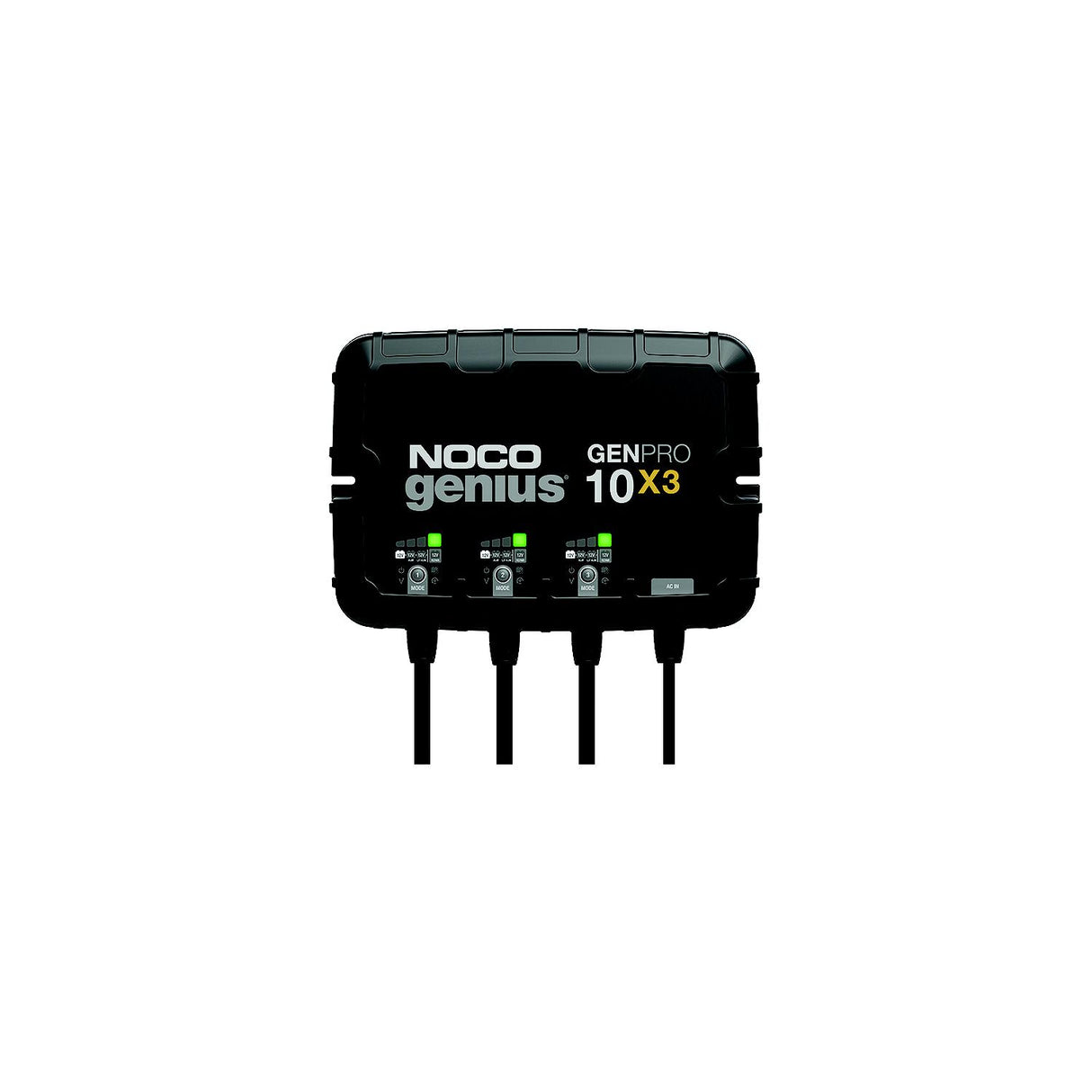 Noco GenProX3 On-Board Battery Charger, 3-Banks