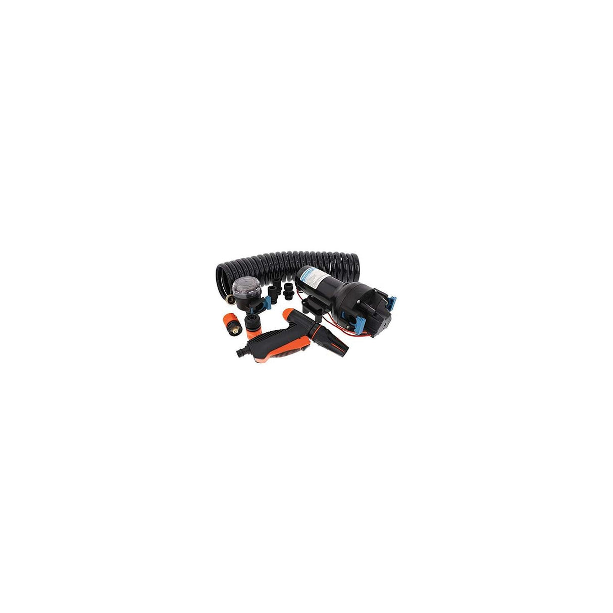 Jabsco P601J219N4A Hotshot™ Series Washdown Pump Kit w/Hose, 12V, 6GPM