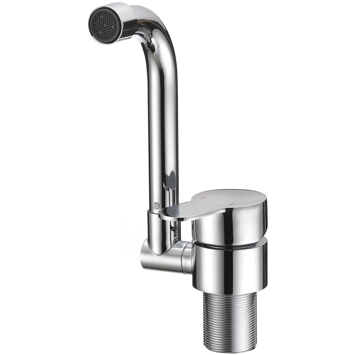 Dura Faucet (DFMK510HCP) Folding RV Kitchen Faucet, Chrome polished
