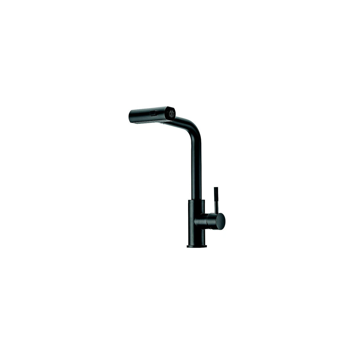 Dura Faucet DFMK511XMB Rainfall RV Kitchen Faucet, Matte Black
