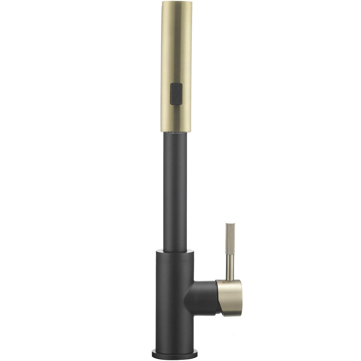 Dura Faucet DFMK511XMBMG Rainfall RV Kitchen Faucet, Matte Black/ Gold