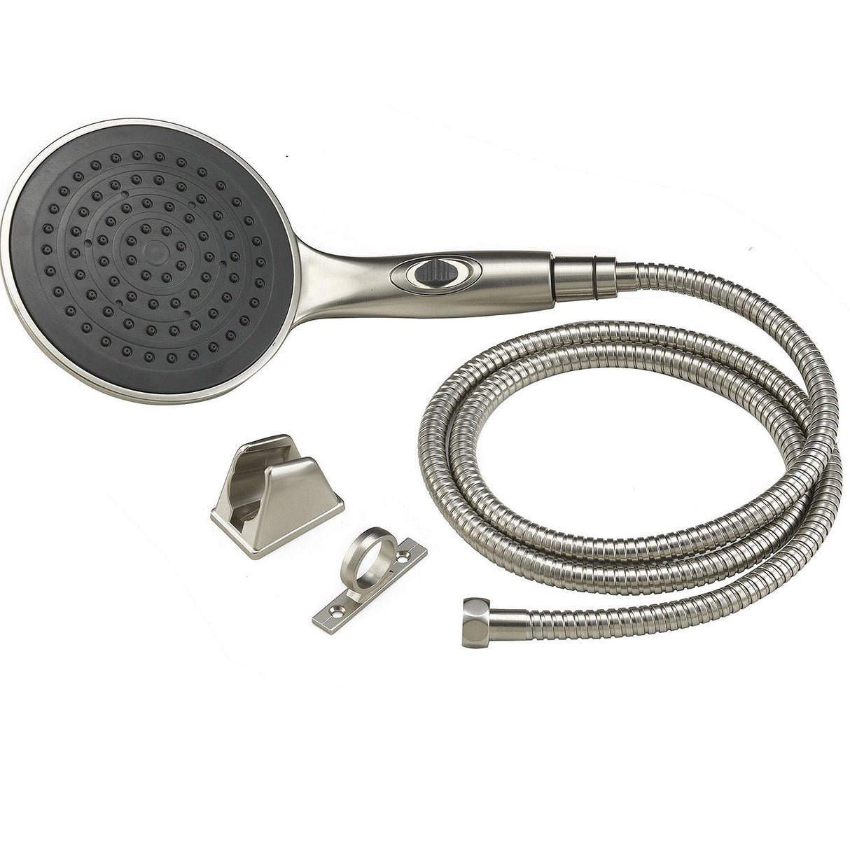 Dura Faucet DFSA434KMB Luxury 6” Rain Shower Wand and Hose Kit