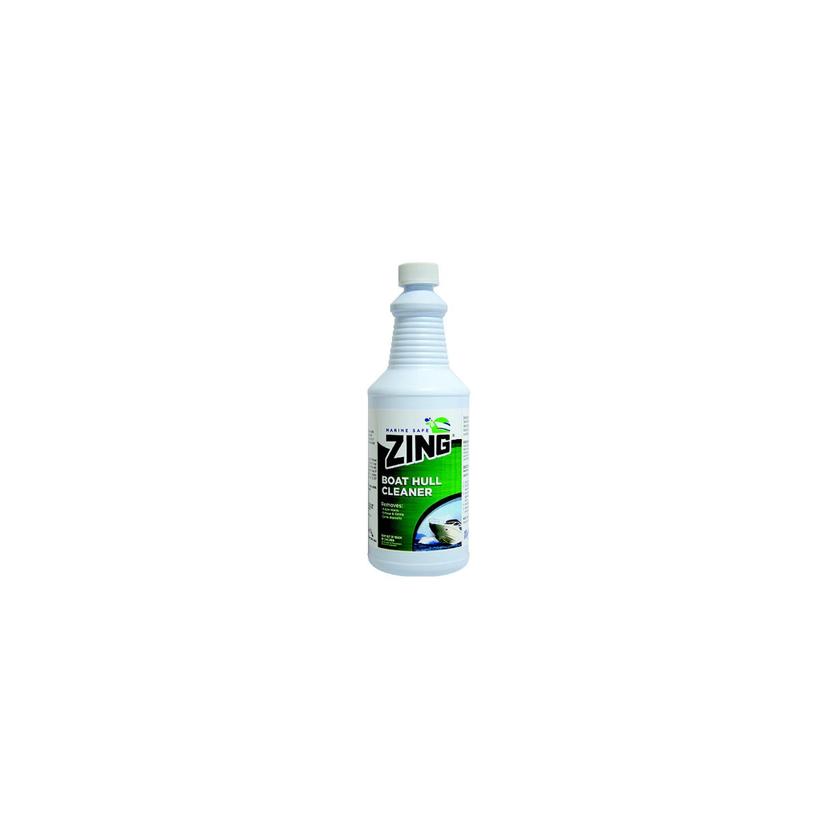 ZING, Z904Q12, Marine Safe Boat Hull Cleaner, Quart