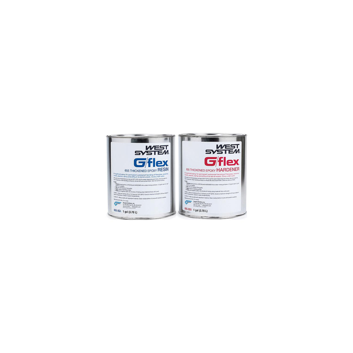 G/Flex 655 Epoxy Adhesive Repair Kit, 2 Gallons