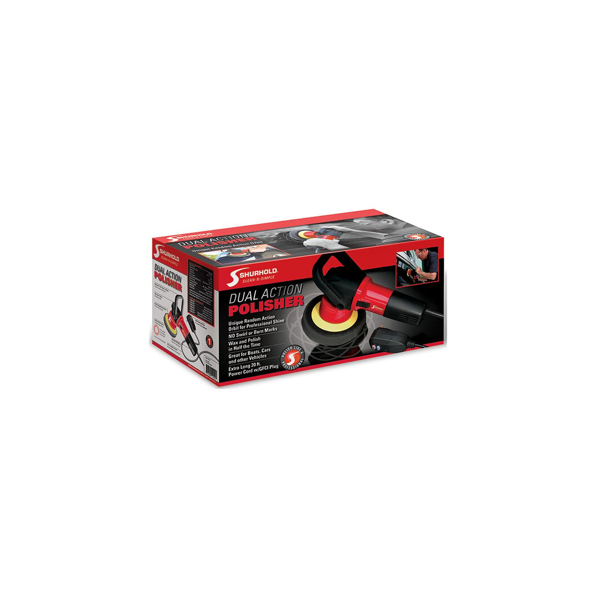 Shurhold Dual Action Polisher Kit With Bonus Pack