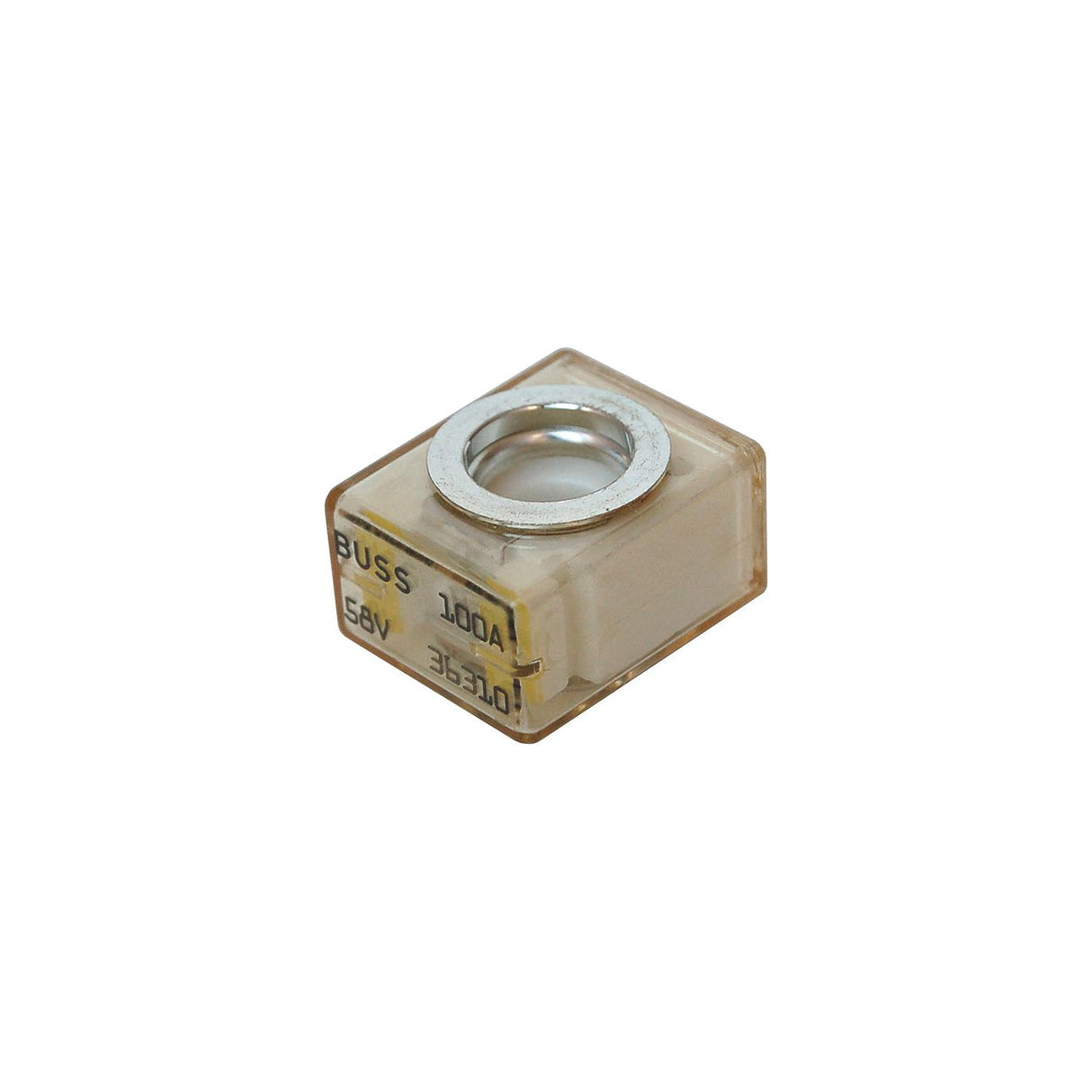 Blue Sea Terminal Fuse, 100 Amp, Yellow