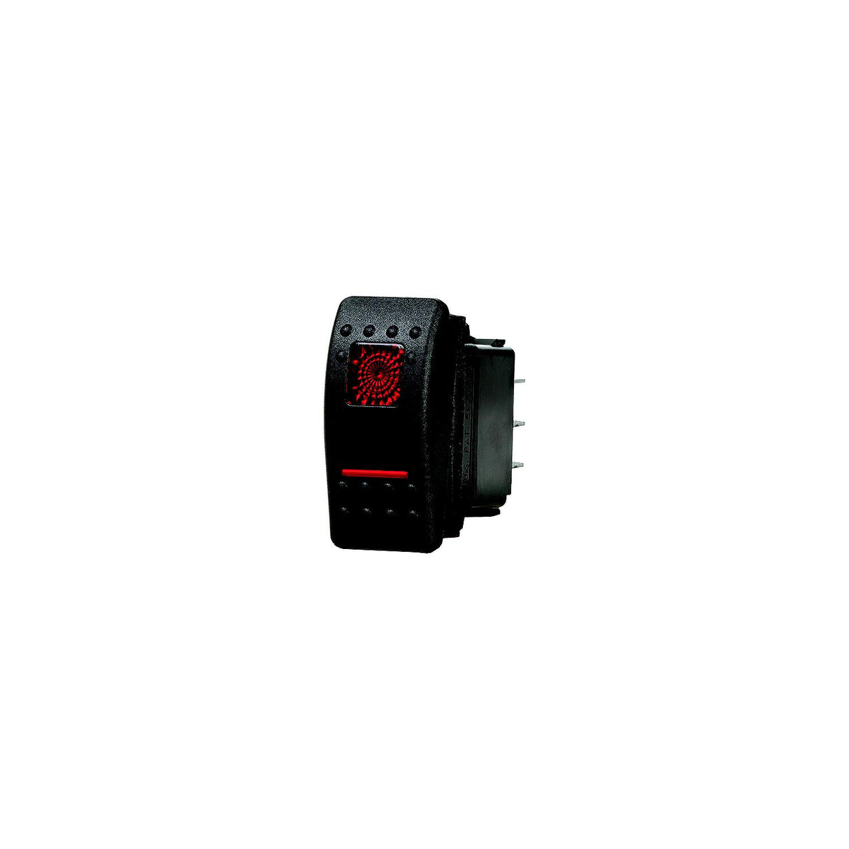 Blue Sea 7936 Water Resistant Contura® II Switch, Black, On-Off-On