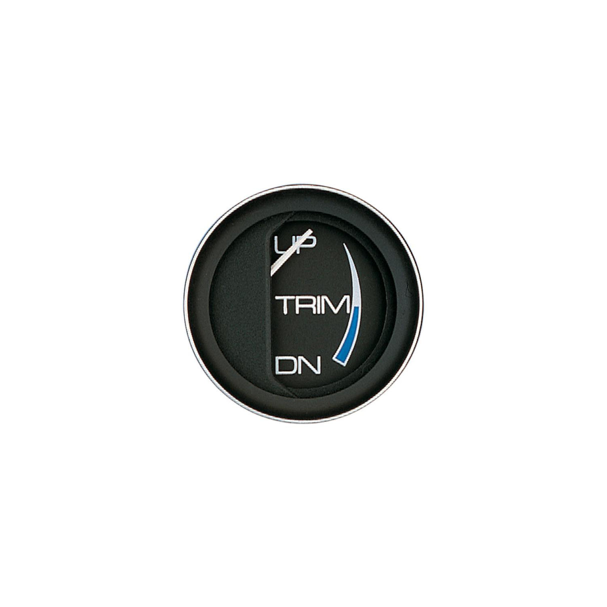 Faria Coral Black 2" Trim Gauge For Mercury/Mariner/Mercruiser/Volvo DP/Yamaha 2001 and Newer)