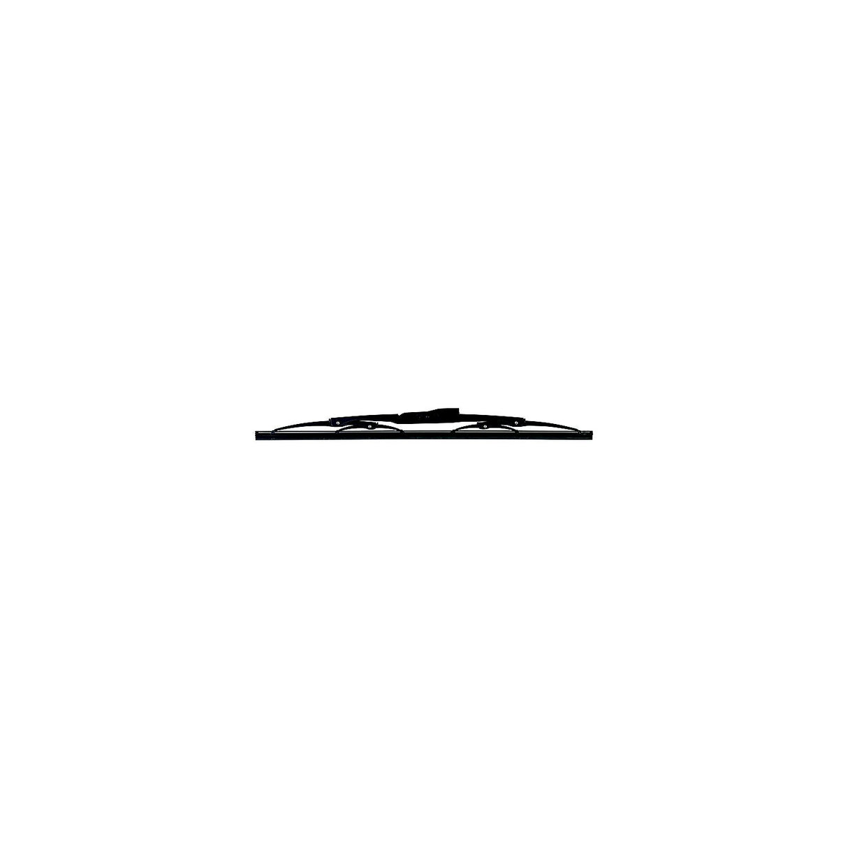 Marinco 34020B Deluxe Stainless Steel Wiper Blades w/Black Finish, 20"